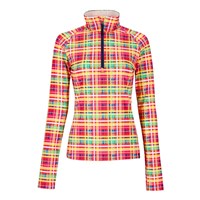 Women's Oly Baselayer Zip Top - Sun Day Plaid