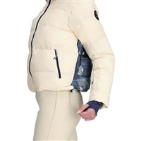 Women's Slopeside Puffer - Indigo Mountains