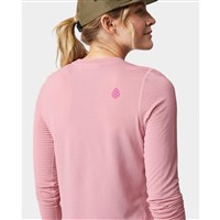 Women's Trax Power Grid Crew - Rustic Rose