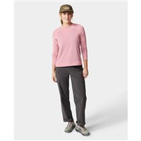 Women's Trax Power Grid Crew - Rustic Rose