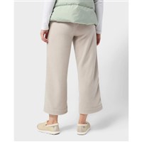 Women's Turpin Fleece Wide Crop Pant - Atmosphere Heather