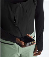 Men's Summit Verbier Gore-Tex Bib - Slate Moss / TNF Black