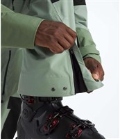 Men's Summit Verbier Gore-Tex Bib - Slate Moss / TNF Black