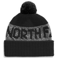 Retro Cabin Beanie - TNF Black / White Dune