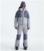 Women's Cold Spell Cropped Down Jacket - Blue Flax / Twilight Galaxy