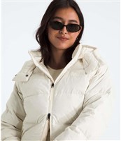 Women's Hydrenalite City Down Hooded Jacket - White Dune