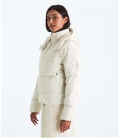 Women's Hydrenalite City Down Hooded Jacket - White Dune