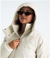 Women's Hydrenalite City Down Hooded Jacket - White Dune