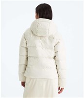 Women's Hydrenalite City Down Hooded Jacket - White Dune