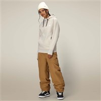 Women's Bonded Fleece Pullover Hoody - Limestone