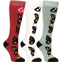 Women's Butterfly Sock - 3 Pack