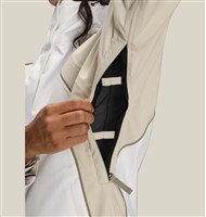 Women's Hologram Jacket - White Colorblock