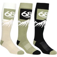 Men's Snow Caps Sock - 3 Pack