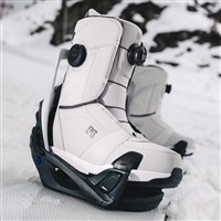 Women's Lotus Step On Double Boa Snowboards Boots - Grey