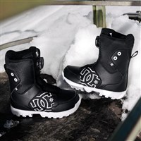 Scout Boa Snowboard Boots - Youth - Black / White
