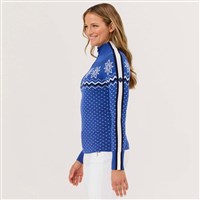 Women's Snowhut Zip Neck - Dazzling Blue