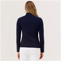 Women's Slalom Zip Neck - Navy