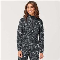 Women's Graffiti Top - Black