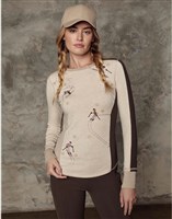 Women's Jessica Crew - Heather Ivory