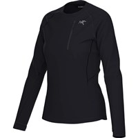 Women's Kyanite Crew Baselayer - Black