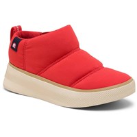 Women's Out N About IV Mini Puffy Boot - Bright Red / Honey White