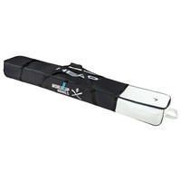 Rebels Double ski Bag - Black / White / Speed Blue