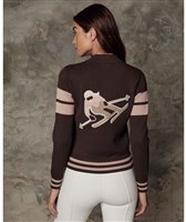 Women's Rory Full Zip Cardigan - Coffee