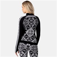 Women's Saga Half-Zip Top - Black