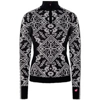 Women's Saga Half-Zip Top - Black