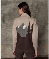 Women's Simran Mockneck Sweater - Stone