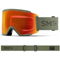 Squad XL Goggle - Fatigue Green Frame w/ CP EvryDy Red Mir + CP Storm Yellow Flash Lenses (M006753QM99MP)