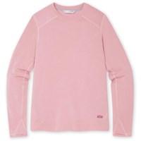 Women's Trax Power Grid Crew - Rustic Rose