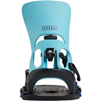 Women's Lexa X EST Step On Snowboard Bindings - Light Teal / Black