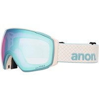 M4S Cylindrical Goggles + Bonus Lens + MFI Face Mask - Oat Frame w/ Perceive Variable Blue Lens (2357713E1R)