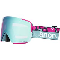 M5S Toric Goggles + Bonus Lens + MFI Face Mask - Pink Tides Frame w/ Perceive Variable Blue Lens (2394712EY5)