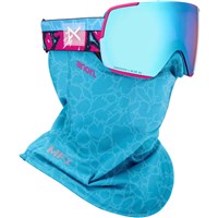 M5S Toric Goggles + Bonus Lens + MFI Face Mask - Pink Tides Frame w/ Perceive Variable Blue Lens (2394712EY5)
