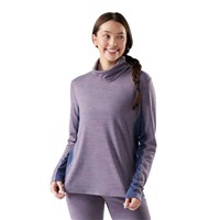 Women's Classic Thermal Merino Mock Neck - Chalk Violet Heather