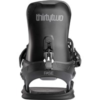 Unisex 32 Basin Fase Snowboard Bindings - Black