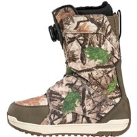 Women's Lashed Double Boa Boots - Brown / Camo