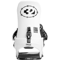 2027 T32M Fase Snowboard Bindings - Pat Fava White