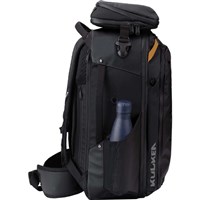 Kayda 44 Travel Backpack - Midnight Black / Gold