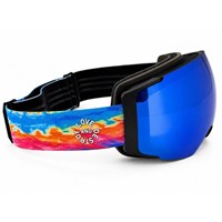 Pioneer Goggle - Tie Dye / White Frame w/ Red + Yellow Lenses (81902024)