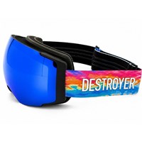 Pioneer Goggle - Tie Dye / White Frame w/ Red + Yellow Lenses (81902024)