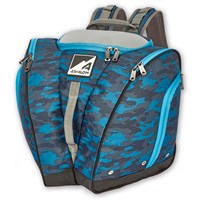 Alpine Jr. Boot Bag – Kids Ski Boot Backpack Travel Bag - Blue Camo