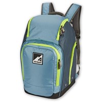Alpine Ski Boot Backpack – Water-Resistant Gear Bag - Powderblue / Lime