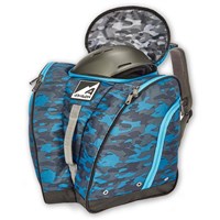 Alpine Jr. Boot Bag – Kids Ski Boot Backpack Travel Bag - Blue Camo