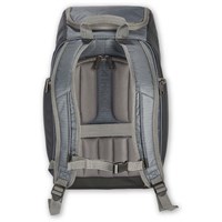 Alpine Ski Boot Backpack – Water-Resistant Gear Bag - Black / Gray