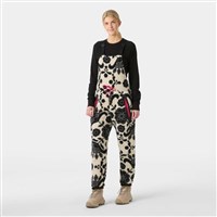 Women's Moonlit Pile Bib - Black Folk Art Aop