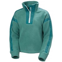 Women's Imperial Pile Zip Pullover - Opal Green