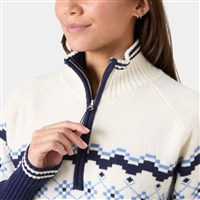 Women's Apres Knit Sweater - Navy